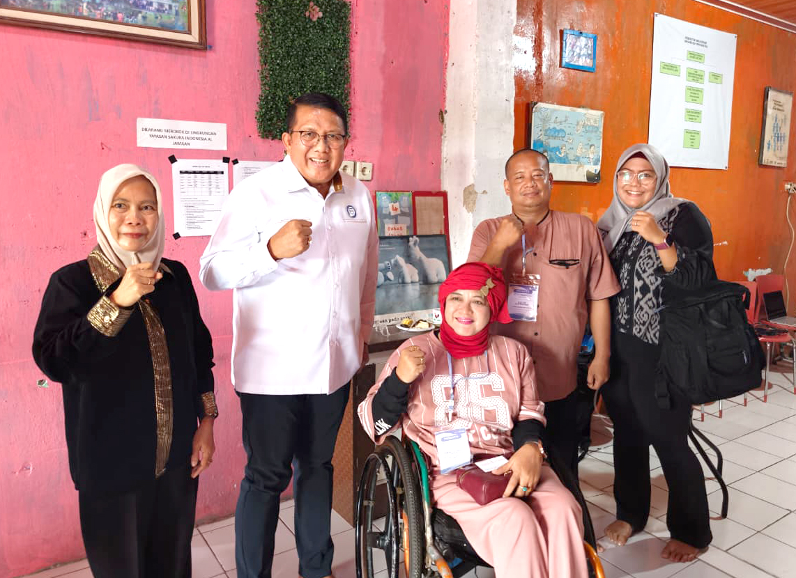 Menghadiri dan memberikan sambutan undangan Yayasan Sakura pada Acara Konsorsium Pencegahan Tindak Pidana Perdagangan Orang (TPPO)